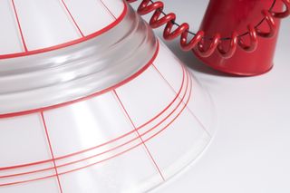 Lampada sospensione Space Age vetro Ø39