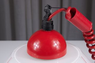 Lampada sospensione Space Age vetro Ø39