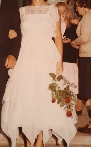 Vestido Novia Vintage Talla 38