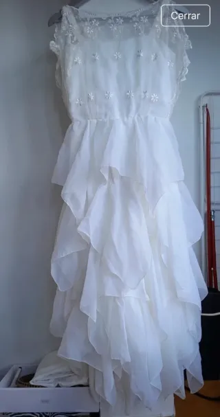 Vestido Novia Vintage Talla 38