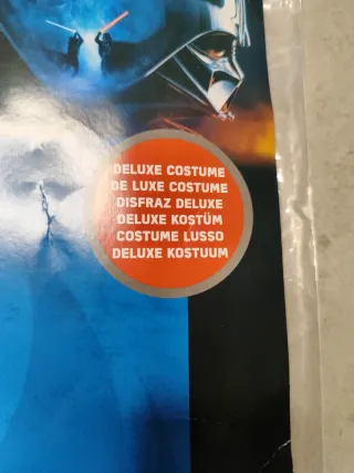 Disfraz Darth Vader Infantil Talla 5-6.