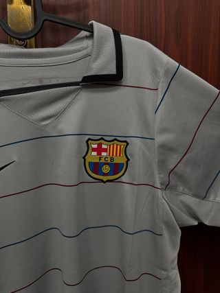 Camiseta Retro FC Barcelona 03-04 Nike Gris