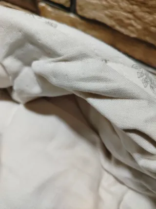 Saco Pasito a Pasito Capucha Toile de Jouy Cream