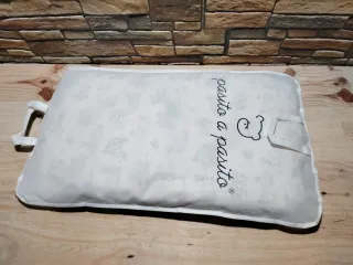 Saco Pasito a Pasito Capucha Toile de Jouy Cream