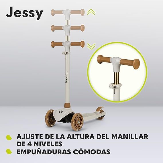 Patín 3 Ruedas equilibrio Lionelo Jessy