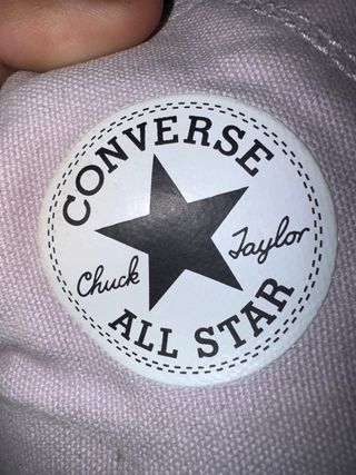 Converse plataforma moradas