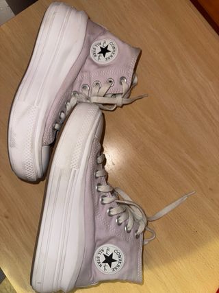 Converse plataforma moradas