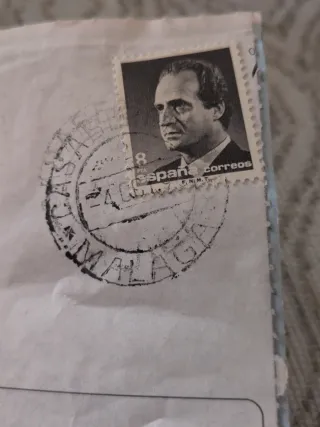 Sello Rey Juan Carlos I España Correos