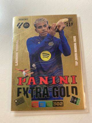 Cromo Panini Extra Gold Lamine Yamal 2025