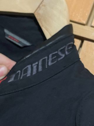 Chaqueta de moto Dainese negra