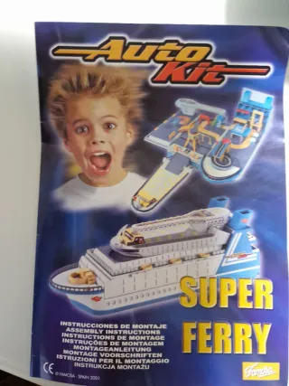 Auto Kit Super Ferry Juguete coches Famosa