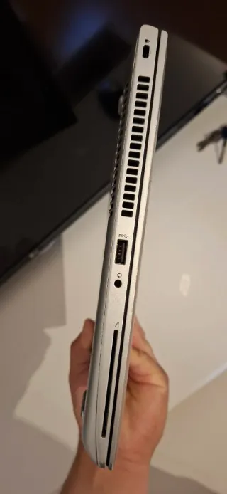 Portatile HP Argento e Nero