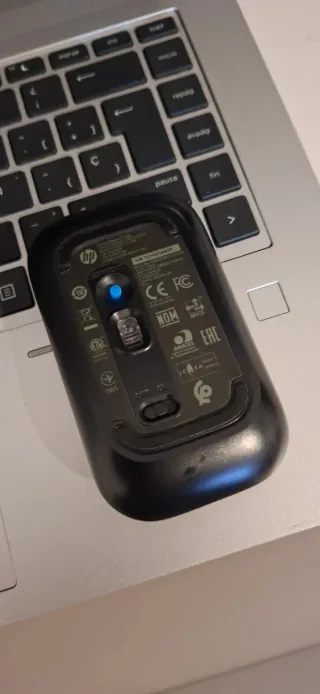 Portatile HP Argento e Nero