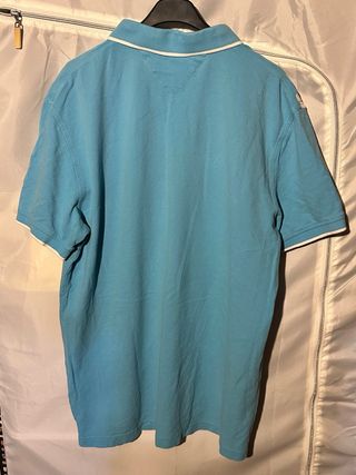 Polo Tommy Hilfiger Uomo Blu e Bianco