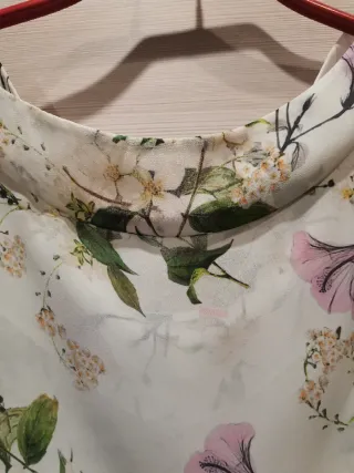 Blusa donna fantasia floreale nr 127