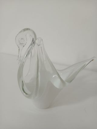 Cigno Svuotatasche Vetro Murano