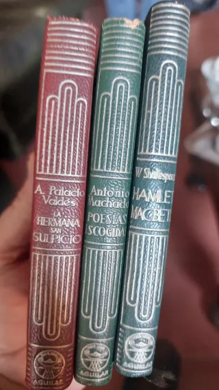 Coleccion minilibros Crisol-Aguilar lote 33 libros