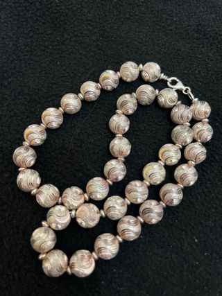Collar de plata 43.83g