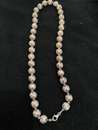 Collar de plata 43.83g
