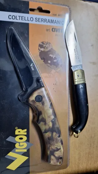 Coltello Vigor Serramanico art. Civetta