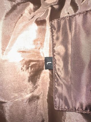 Chaqueta sin mangas marrón