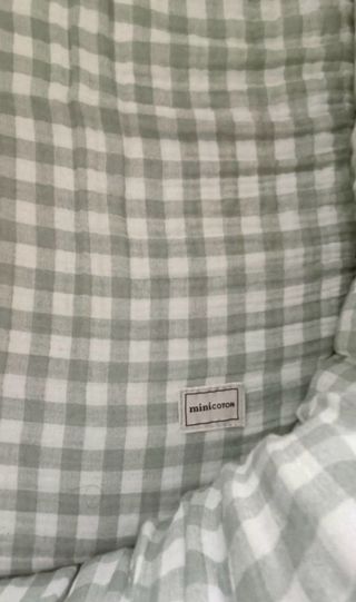 Capazo bebé Minicoton + patas balancín como nuevo