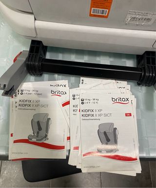 Silla coche Britax Römer negra