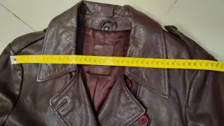 Abrigo de piel de cabra 100%