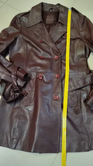 Abrigo de piel de cabra 100%