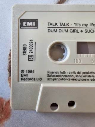 Talk Talk - It's My Life - 1984 MC musicassetta