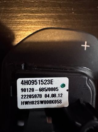 Levas de cambio Audi A5 originales