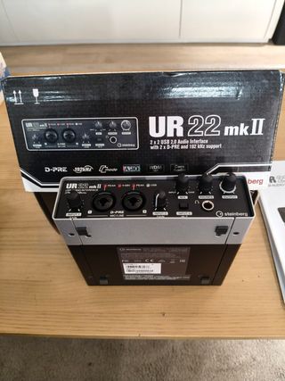 Interfaz de audio Steinberg ur22 Mk2