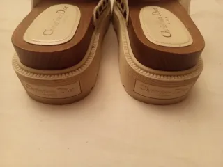 Sandalias zuecos Diorquake Christian Dior talla 38