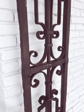 Arco de forja ornamental