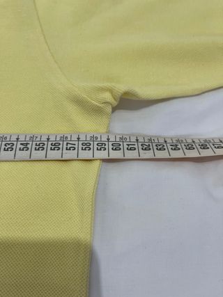 Polo manga larga Lacoste amarillo XL