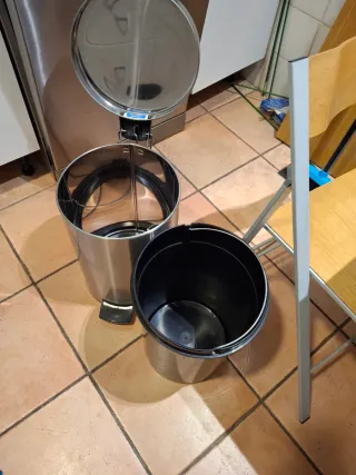 Cubo Basura Brabantia 20L Acero Inoxidable