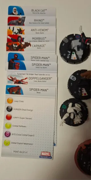 Heroclix Marvel lote universo Spider-Man