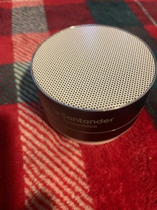 Altavoz Bluetooth Santander Accionistas