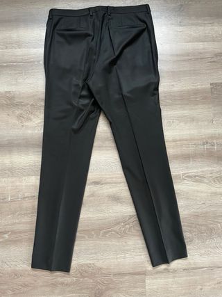 TooFashion Vintage Traje Completo Hombre Fit Negro