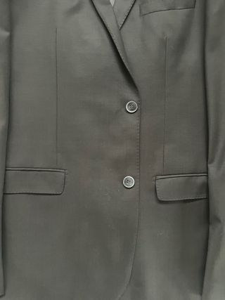 TooFashion Vintage Traje Completo Hombre Fit Negro