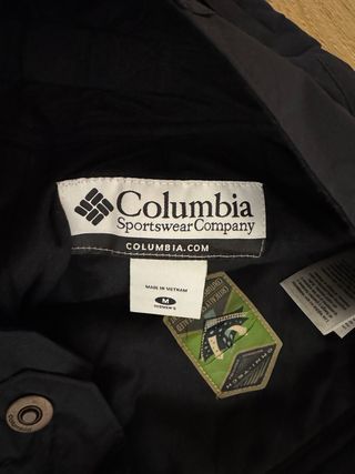 Pantalón de esquí Columbia negro mujer