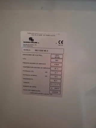 Caldera gasoil y depósito completo