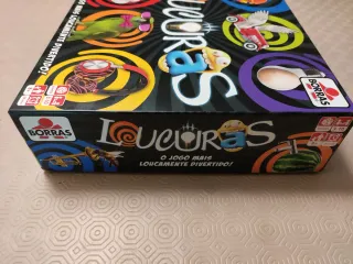 Jogo de tabuleiro familiar Loucuras da borras