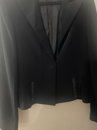 Chaqueta Blazer Brunella Negra Talla 42