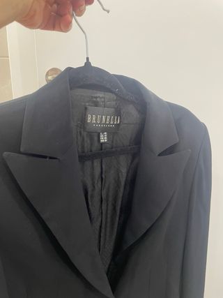 Chaqueta Blazer Brunella Negra Talla 42