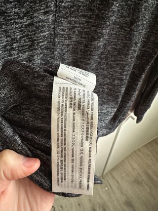 Sudadera Hollister Gris Talla S