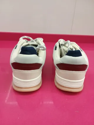 Zapatillas Zara Hombre Gris y Blanco