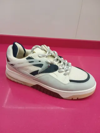 Zapatillas Zara Hombre Gris y Blanco