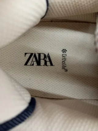 Zapatillas Zara Hombre Gris y Blanco