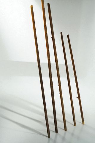 Balaustres antiguos de hierro forjado